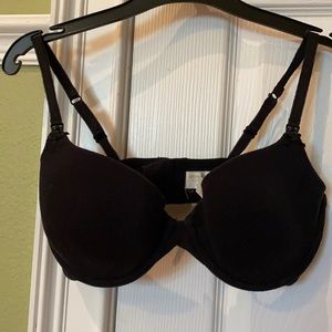 Motherhood black nursing bra